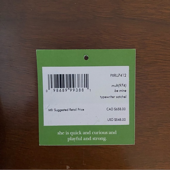 Rare Kate Spade Be Mine Typewriter Novelty Bag - Picture 9 of 11